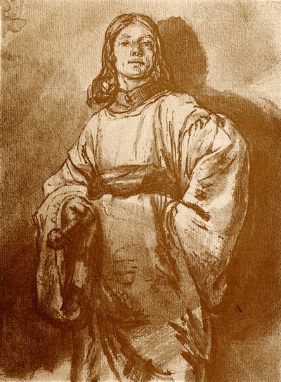 Figurální studie od Rembrandt van Rijn