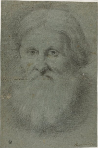 Konečné publikované dílo: Vedoucí Menem Ben Israel od Rembrandt van Rijn