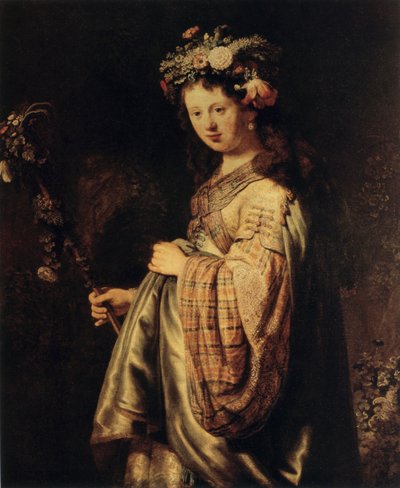 Flora, 1634 od Rembrandt van Rijn