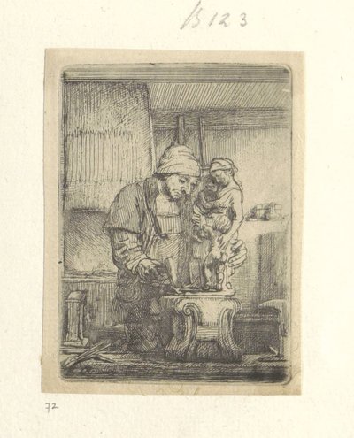 Goudsmid Kolekce osmdesáti pěti původních tisků (název série) od Rembrandt van Rijn