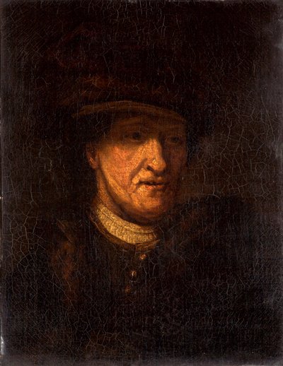 Hlava muže, kolem roku 1825 od Rembrandt van Rijn
