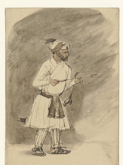 Indický lukostřelec od Rembrandt van Rijn