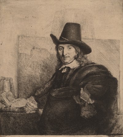 Jan Asselijn, c. 1647. od Rembrandt van Rijn