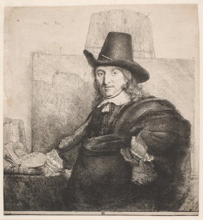 Jan Asselyn, malíř od Rembrandt van Rijn