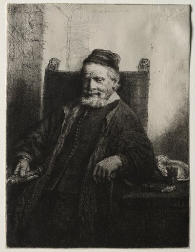 Jan Lutma, zlatník od Rembrandt van Rijn