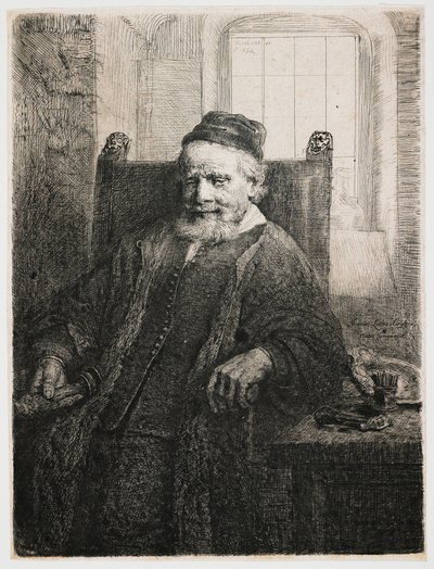 Jan Lutma, zlatník od Rembrandt van Rijn