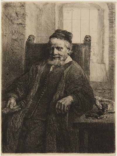 Jan Lutma, zlatník od Rembrandt van Rijn