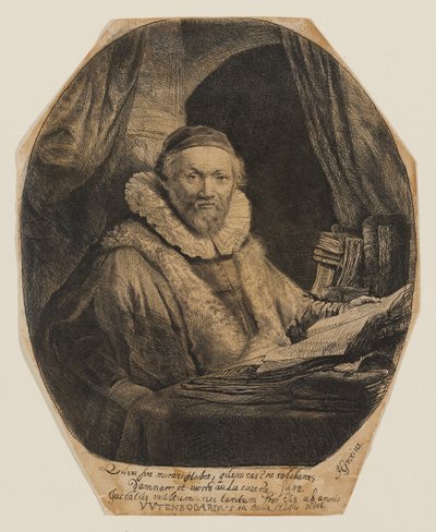 Jan Uytenbogaert od Rembrandt van Rijn