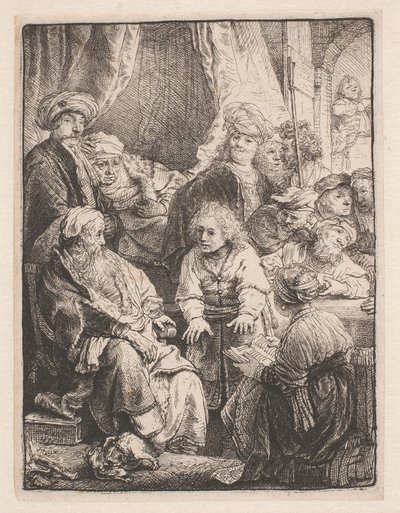 Josef vypráví své sny od Rembrandt van Rijn