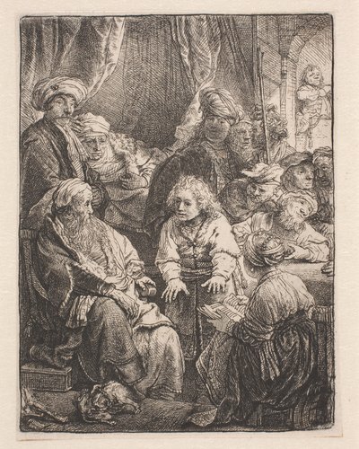 Josef vypráví své sny od Rembrandt van Rijn