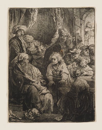 Josef vypráví své sny od Rembrandt van Rijn