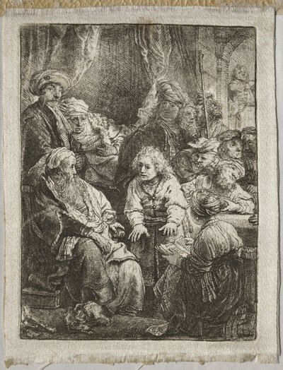 Joseph Telling his Dreams, 1638. od Rembrandt van Rijn