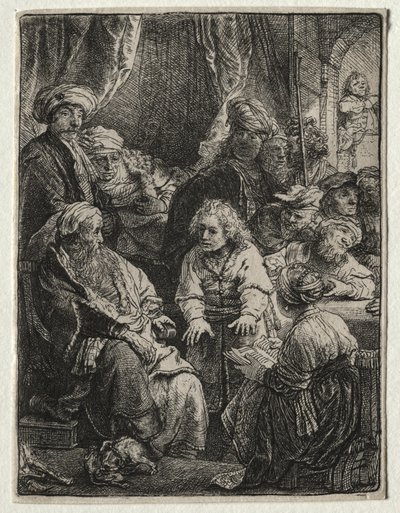 Joseph Telling his Dreams, 1638. od Rembrandt van Rijn