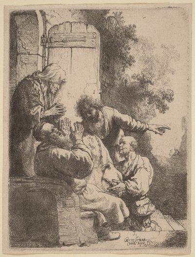 Jakubovi přinesli Josefův plášť od Rembrandt van Rijn
