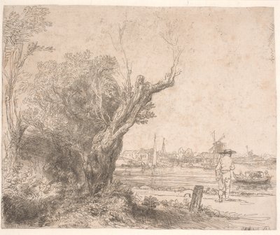 Krajina. "Znovuvolení" od Rembrandt van Rijn