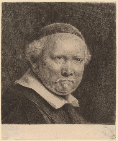 Lieven Willemsz van Coppenol: Větší talíř od Rembrandt van Rijn