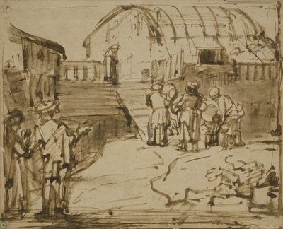 Noemova archa, 1660 od Rembrandt van Rijn