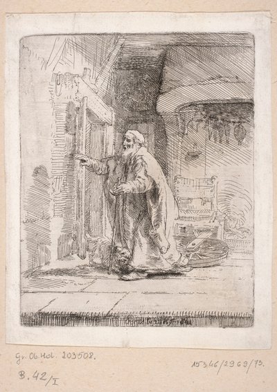 Tobias, který oslepl od Rembrandt van Rijn