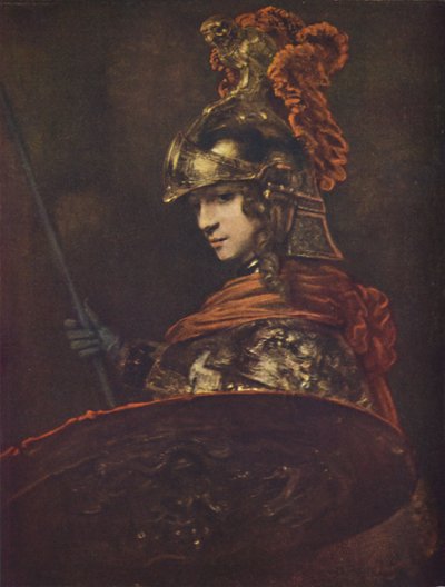 Pallas Athene, c1657, c1950. od Rembrandt van Rijn