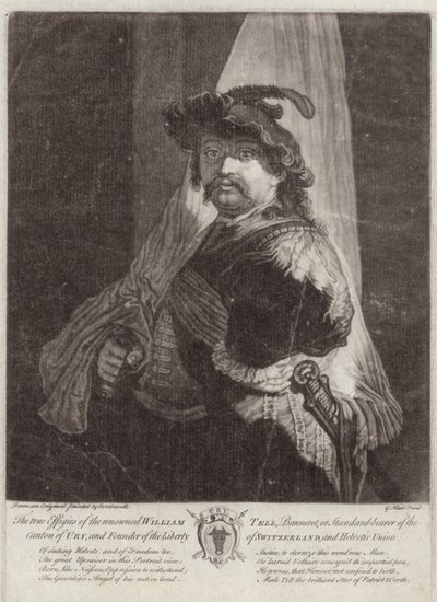 Portrét Williama Tella od Rembrandt van Rijn