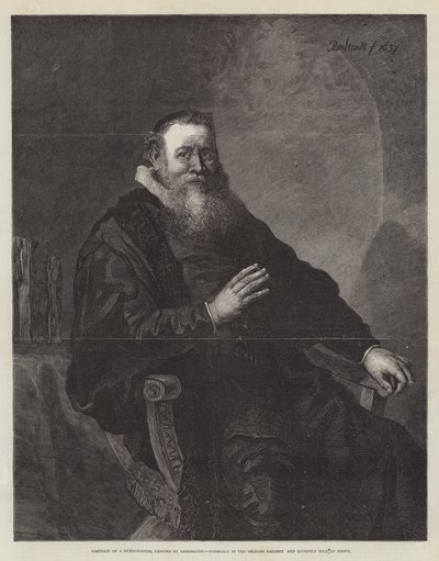 Portrét purkmistra od Rembrandt van Rijn