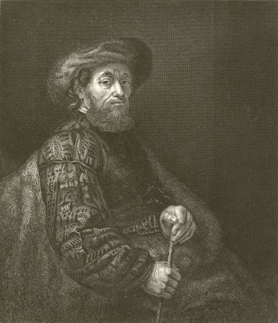 Portrét Žida od Rembrandt van Rijn