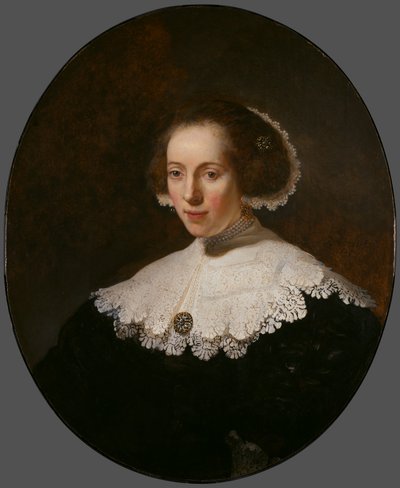 Portrét ženy, cca 1632-35 od Rembrandt van Rijn