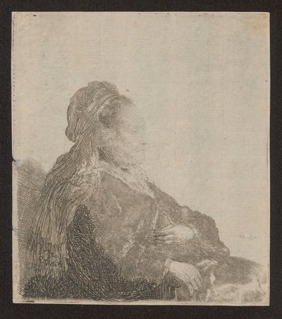Portrét matky od Rembrandt van Rijn