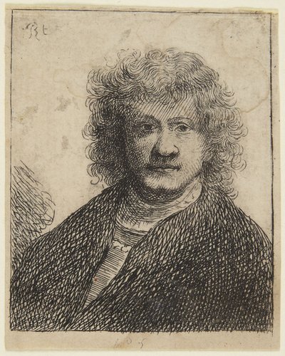 Rembrandt s širokým nosem od Rembrandt van Rijn