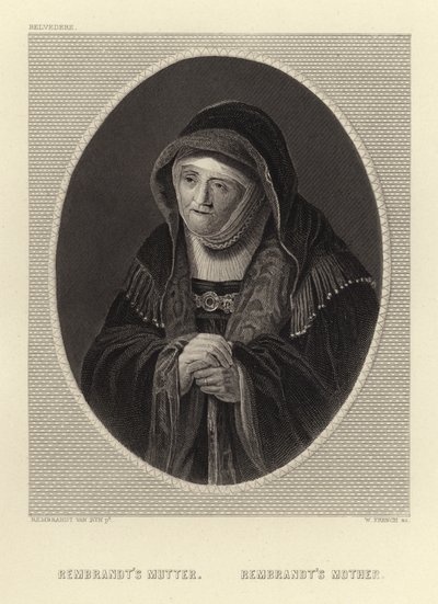Rembrandtova matka od Rembrandt van Rijn