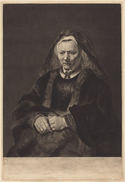 Rembrandtova manželka od Rembrandt van Rijn