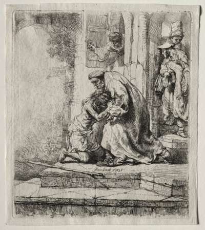 Návrat marnotratného syna, 1636. od Rembrandt van Rijn