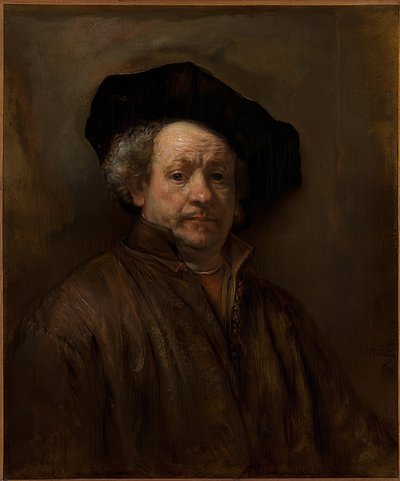 Autoportrét. 1660 od Rembrandt van Rijn