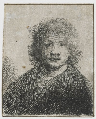 Autoportrét s širokým nosem Autoportrét s širokým nosem od Rembrandt van Rijn