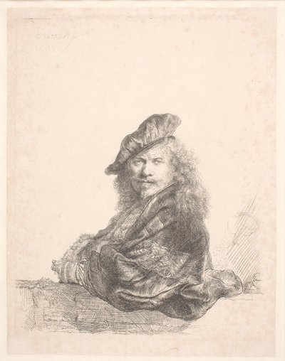 Autoportrét od Rembrandt van Rijn