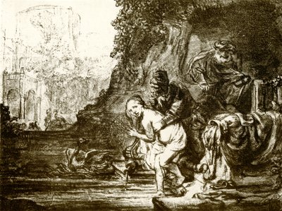 Susanna a starší od Rembrandt van Rijn