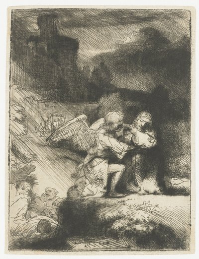 Agónie v zahradě Agónie v zahradě od Rembrandt van Rijn