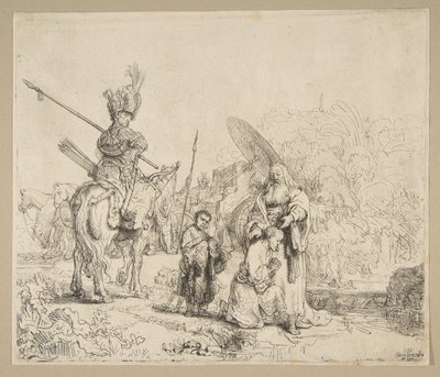 Křest eunucha, 1641. od Rembrandt van Rijn