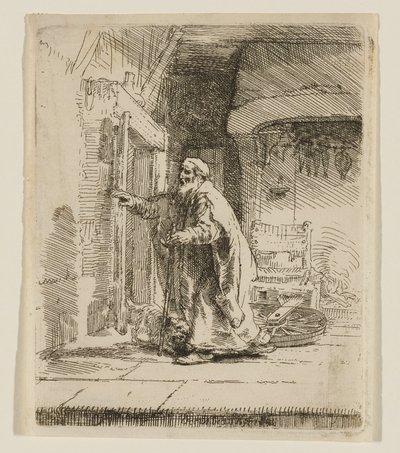 Slepota Tobiáše od Rembrandt van Rijn