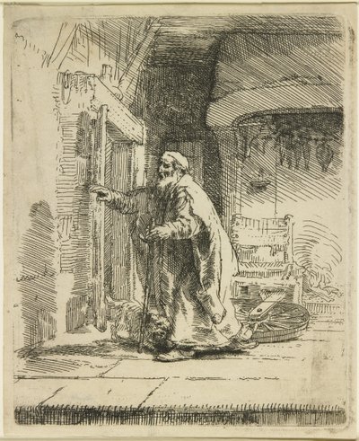 Slepota Tobita, 1651 od Rembrandt van Rijn