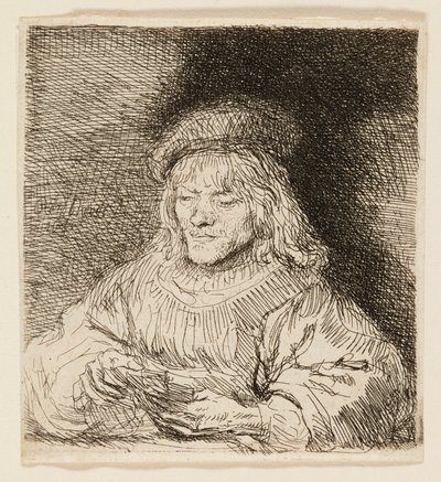 Hráč karet od Rembrandt van Rijn