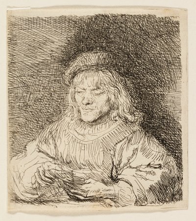 Hráč karet od Rembrandt van Rijn