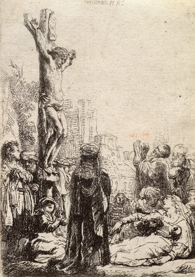 Ukřižování od Rembrandt van Rijn