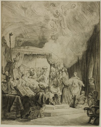 Smrt Panny od Rembrandt van Rijn