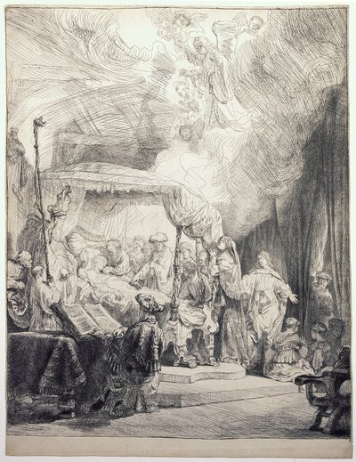 Smrt Panny Marie od Rembrandt van Rijn