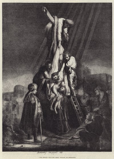Sestup z kříže od Rembrandt van Rijn