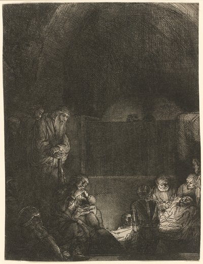 Pohřeb od Rembrandt van Rijn