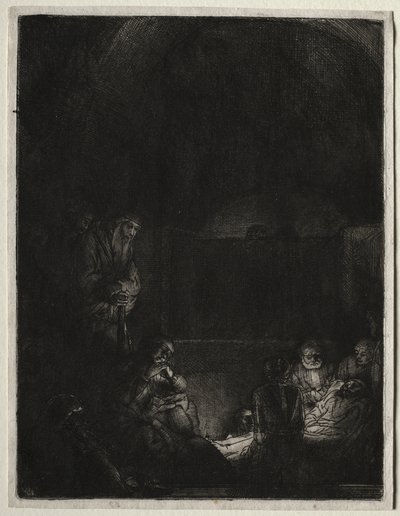 Pohřeb od Rembrandt van Rijn