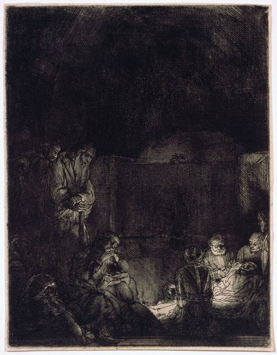 Pohřeb od Rembrandt van Rijn