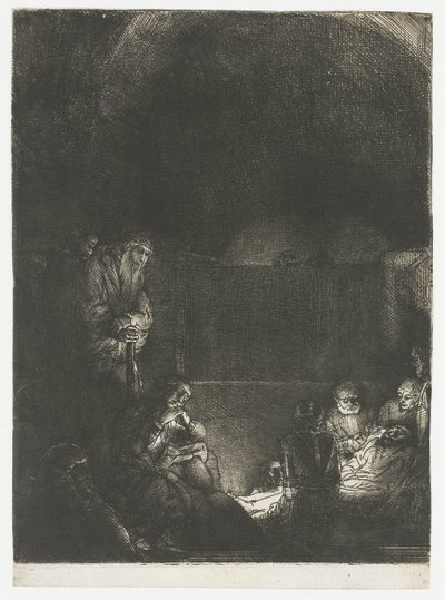 Pohřeb od Rembrandt van Rijn